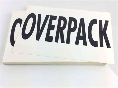 Overpack Label | Overpack Sticker | Buy Online at Stock-Xpress