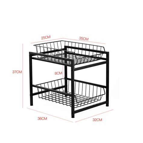 Custom Kitchen Storage Rack Household Seasoning Rack Multi-functional Stainless Steel Storage ...