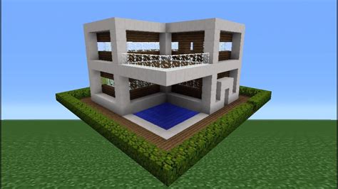 Minecraft Tutorial: How To Make A Quartz House - 8 - YouTube