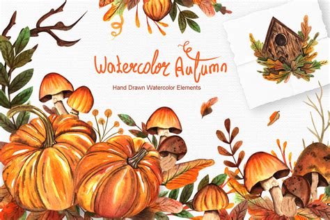 Watercolor Autumn Collection