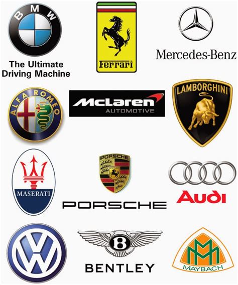 Luxury Car Logos