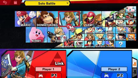 Super Smash Bros Characters