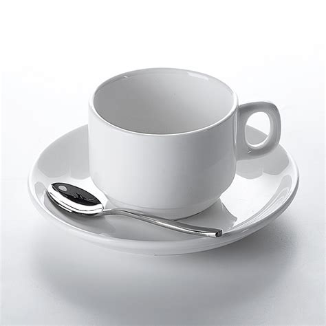 2019 Hot Sale Restaurant Cafe Bar Porcelain Cups Saucers, Tea Cup Sets ECF