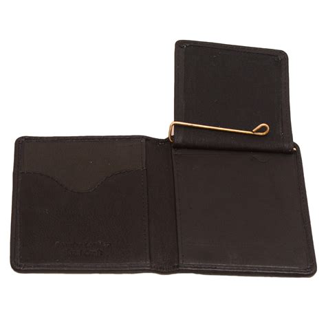 George Leather Bifold Money Clip Wallet | semashow.com