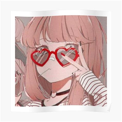 "anime girl" Poster for Sale by Amirlin | Redbubble