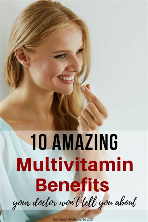 10 Amazing Multivitamin Benefits Your Doctor Won’t Tell You About ...