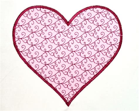 Applique Heart Set - 3 Sizes! - Products - SWAK Embroidery