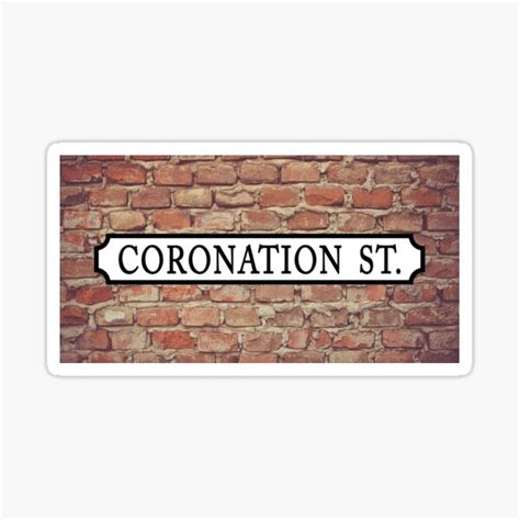 Coronation Street Stickers | Redbubble