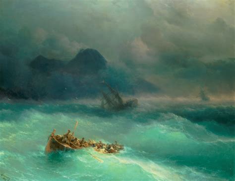 The Shipwreck by Ivan Konstantinovich Aivazovsky