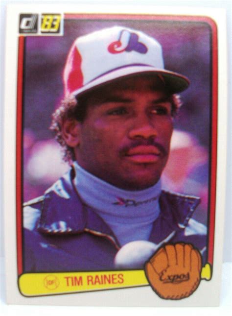 Tim Raines #540 Prices | 1983 Donruss | Baseball Cards