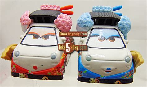 Take Five a Day » Blog Archive » Mattel Disney Pixar CARS: Okuni, Shigeko 2-Pack Upgrade