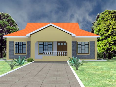 3 Bedroom House Plan - Muthurwa.com