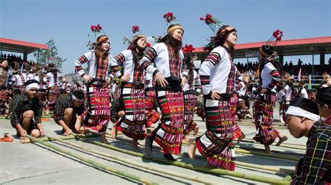 Luit Travels - The Cheraw or bamboo dance is a traditional dance of ...