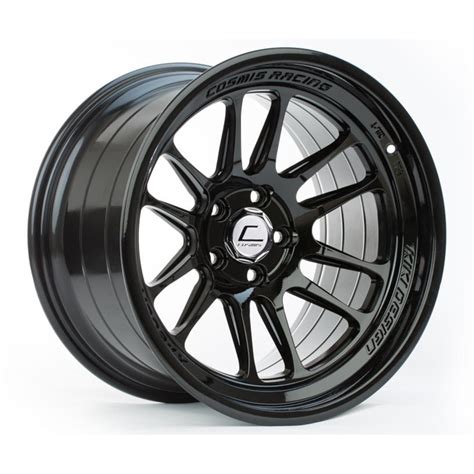 Cosmis Racing XT-206R Wheels (18x11) [Black +8mm Offset] 5x114.3 – Redline360