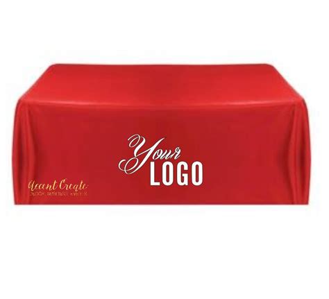 6ft Custom Logo Tablecloth Direct Sales Personalized