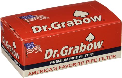 The Big Easy Pipe Accessories P866 Dr. Grabow Pipe Filters 12 : Amazon ...