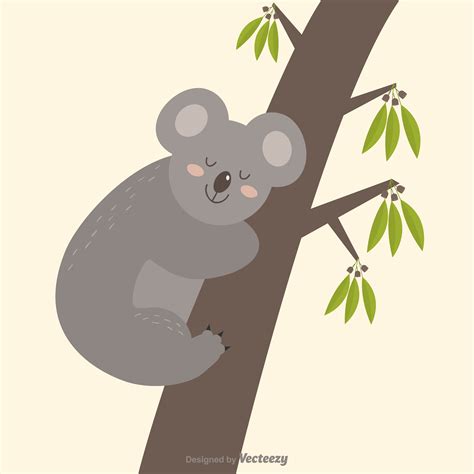 Koala Sleeping Emoji