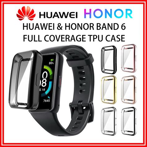 Huawei & Honor Band 6 Full Protective Tpu Cover Case Protector ...