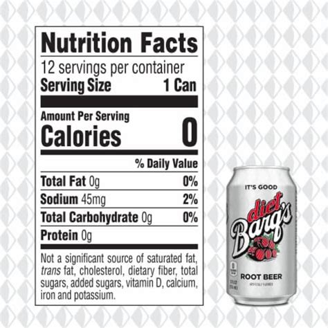 Diet Barq'S® Root Beer Caffeine Free Soda Cans, 12 pk / 12 fl oz - Kroger