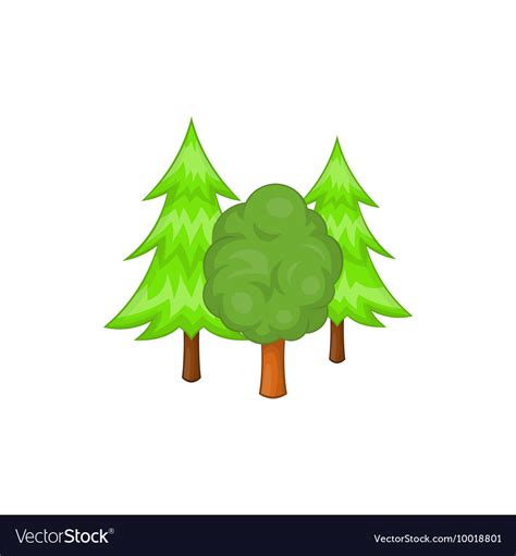 Animated Forest Trees