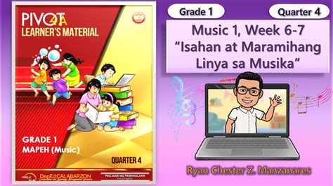 Music 1 Quarter 4 Week 6-7 Isahan at Maramihang Linya sa Musika | Grade 1 MAPEH - YouTube