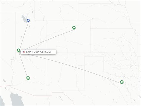 Direct (non-stop) flights from Saint George, St George Muni (SGU) - FlightsFrom.com