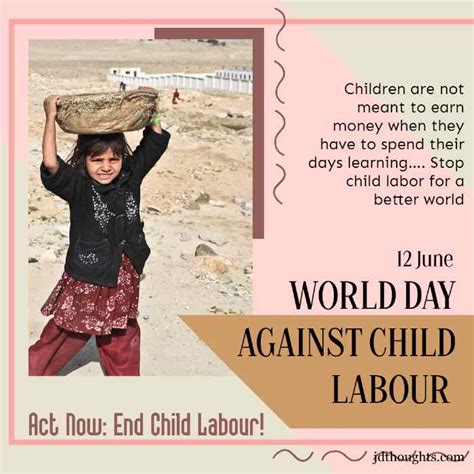 World Day Against Child Labour 2021: Theme, Quotes, Slogans, messages, Images and Posters