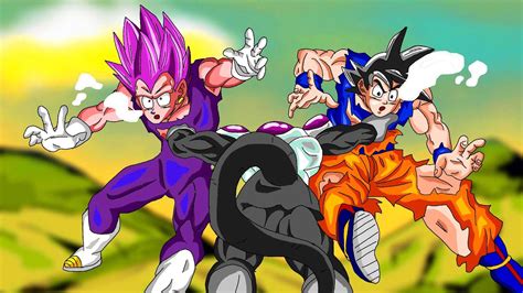 Black Frieza vs. TUI Goku & UE Vegeta | DBS Manga Chapter 87 Fan ...