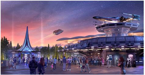 New Concept Art for Star Tours at Disneyland Paris - Travel to the Magic