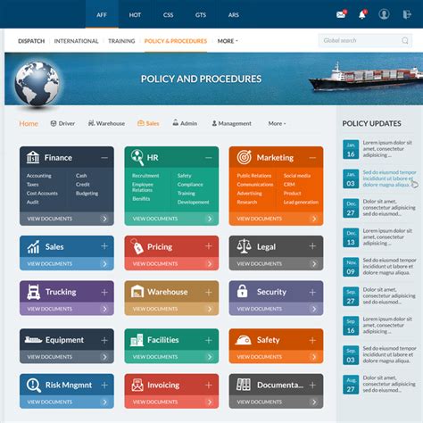 Design a Transportation SharePoint Intranet homepage (Simple and ...