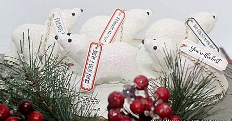 crafty goodies: Bear Ornaments spruced up~