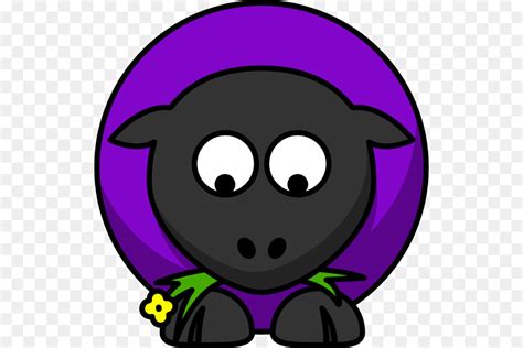 Sheep clipart purple, Sheep purple Transparent FREE for download on ...