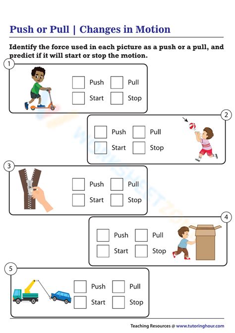 Free push pull worksheet, Download Free push pull worksheet png images, Free Worksheets on ...