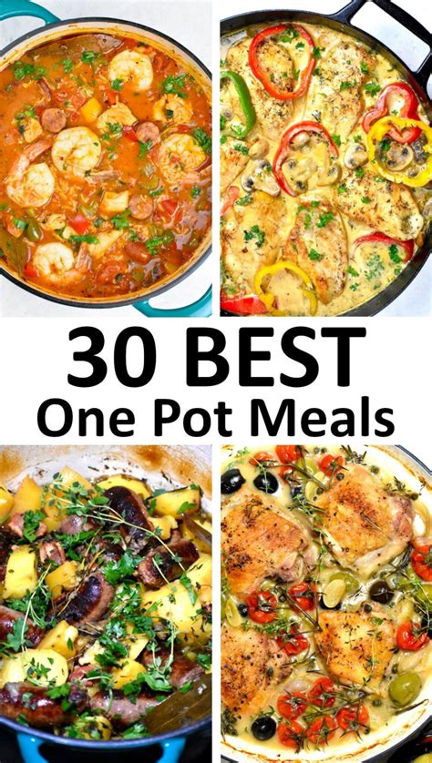 The 30 BEST One Pot Meals - GypsyPlate