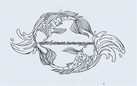 Pisces Yin Yang Tattoo by Yubisaki on DeviantArt