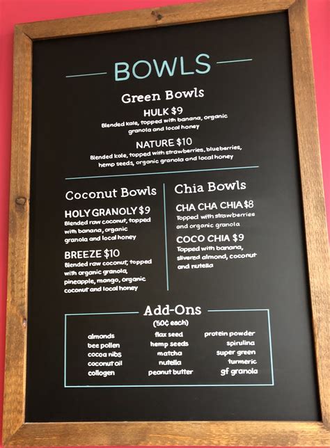 Blended Bowls - Ramsey, NJ - Acai Bowls Avocado Toast and Smoothies