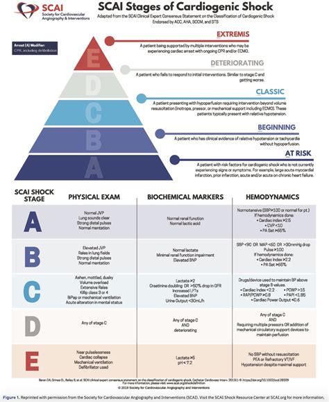 SCAI Shock Stages are Predictive of Mortality Risk