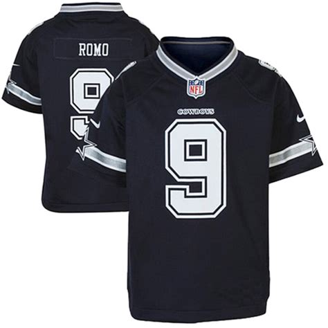 Nike Tony Romo Dallas Cowboys Infant Game Jersey - Navy Blue