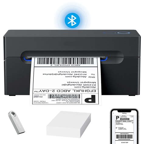 Bluetooth Thermal Shipping Label Printer PL70e – Labelnize