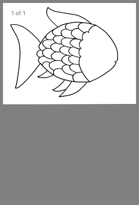 Rainbow Fish Template