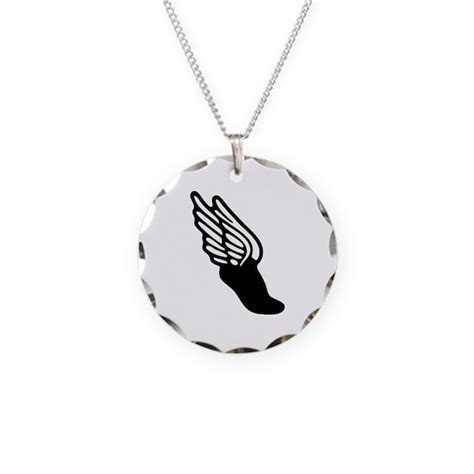 Winged Foot / Hermes Symbol Necklace by symbology