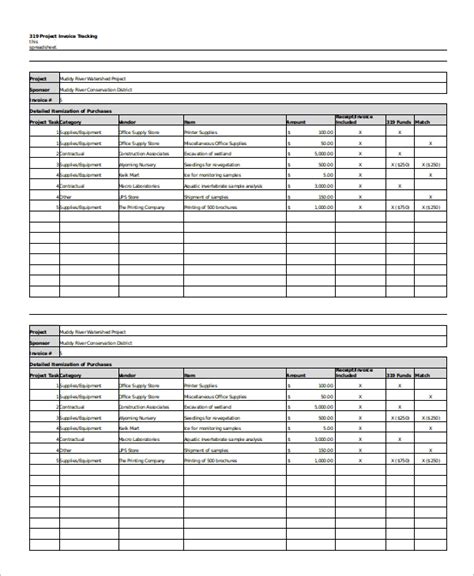 FREE 9+ Sample Excel Invoice Templates in Excel