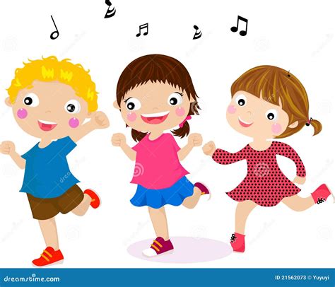 Featuring Dancing Kids stock illustration. Illustration of dance - 21562073