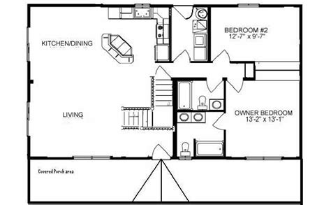 Cabins And Cottages: 1000 Sq FT Log Cabins floor plans | Cabin House Plans, Rustic Cabin Plans ...