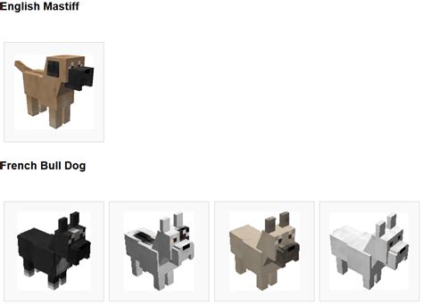 DoggyStyle Mod 1.8.9, 1.7.10 (Dog Breeds, Dog House) - 9Minecraft.Net