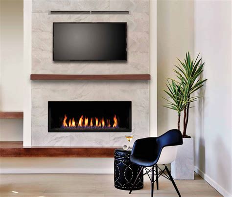 Marquis Serene 47" Linear Gas Fireplace | Safe Home Fireplace