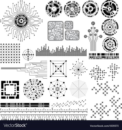 Design elements Royalty Free Vector Image - VectorStock