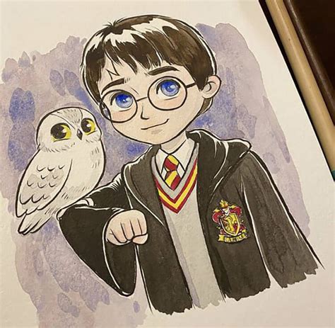 Harry Potter Cartoon Drawings