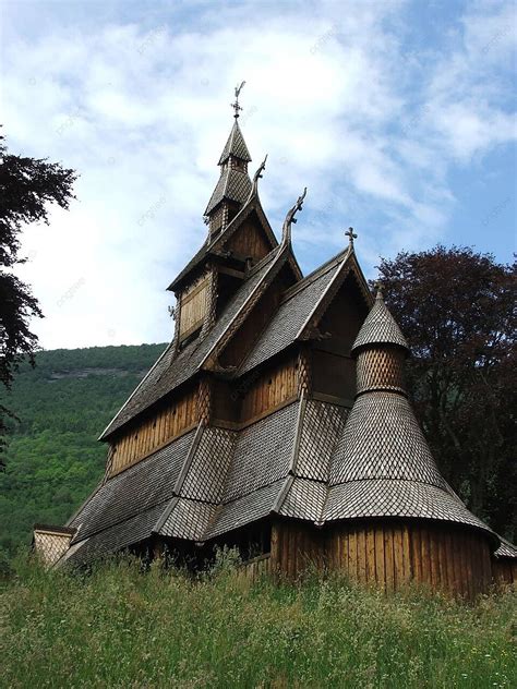 Vik Stavkirke Vik Norway Church Photo Background And Picture For Free ...