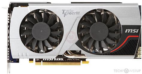 MSI GTX 560 Ti Hawk Specs | TechPowerUp GPU Database